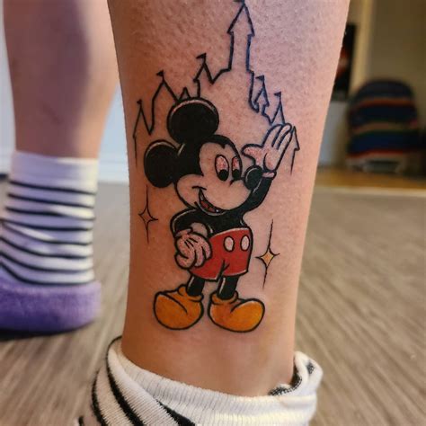 mickey mouse tattoo|mickey mouse tattoo designs.